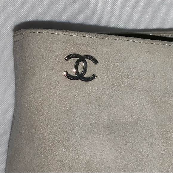 CHANEL size 35.5 cream suede cap toe CHUKKA BOOTIES - Picture 3 of 12